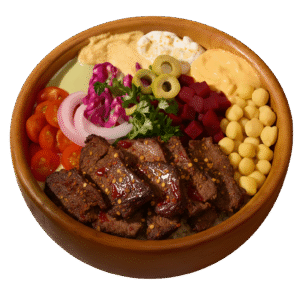 Premium Spicy Lamb Shawarma Bowl