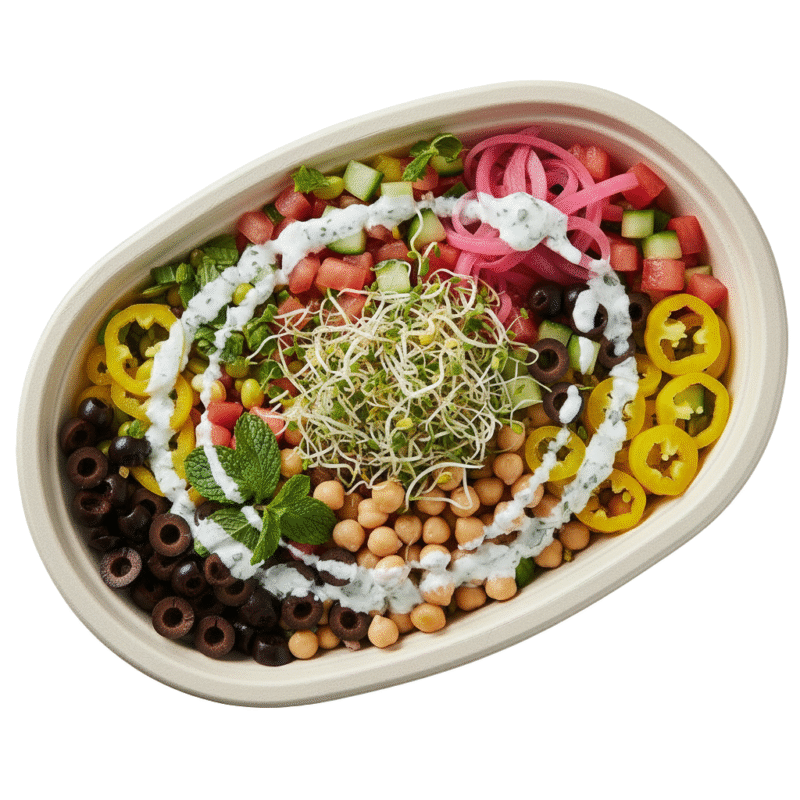 House Veggie Med Bowl